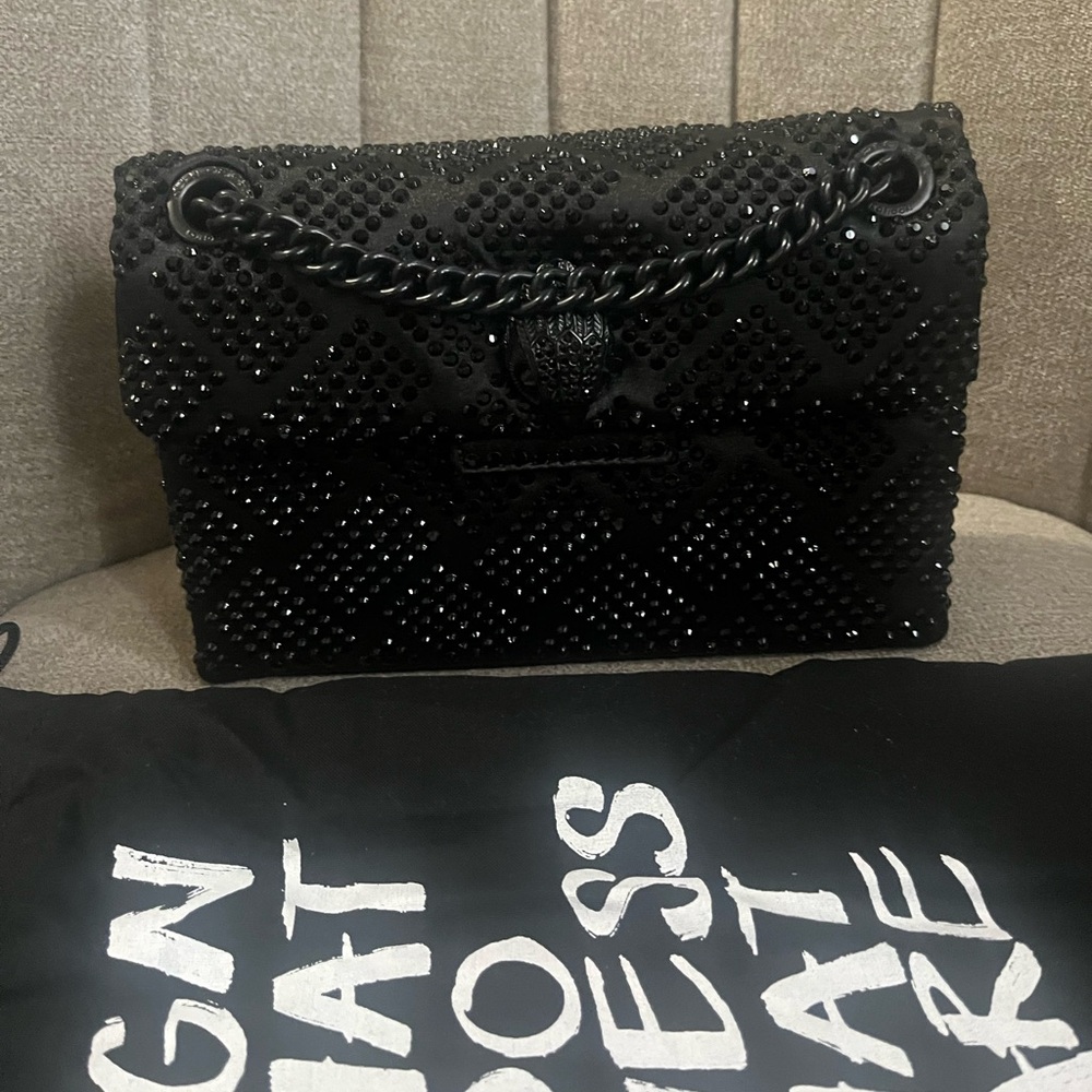 Kurt Geiger mini rhinestone kensington bag
